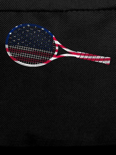 Funny Tennis Player Racket
