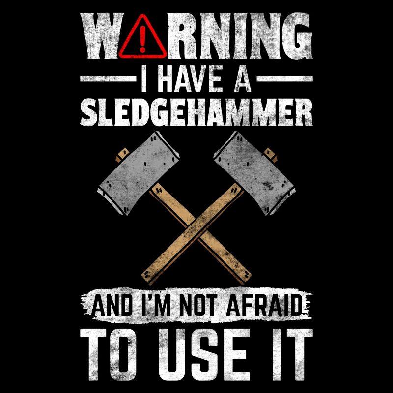 Funny House Demolition Don't Have a Sledgehammer On