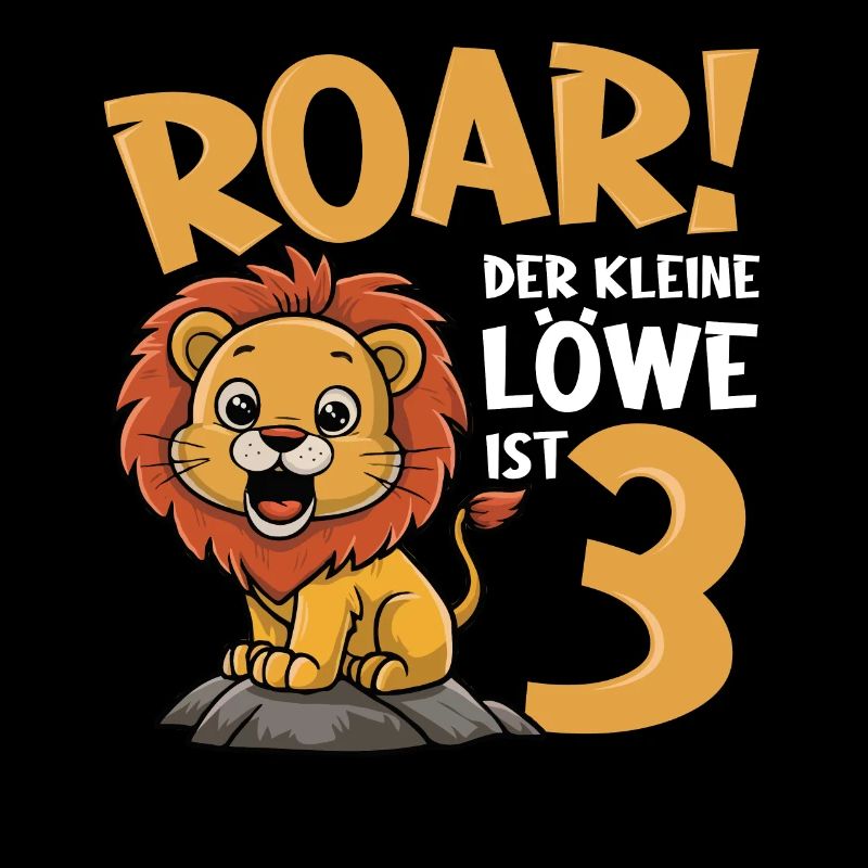 3. Geburtstag Junge Löwe