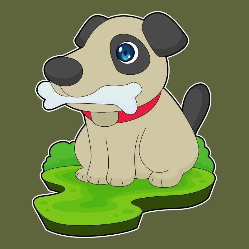 Hund Knochen