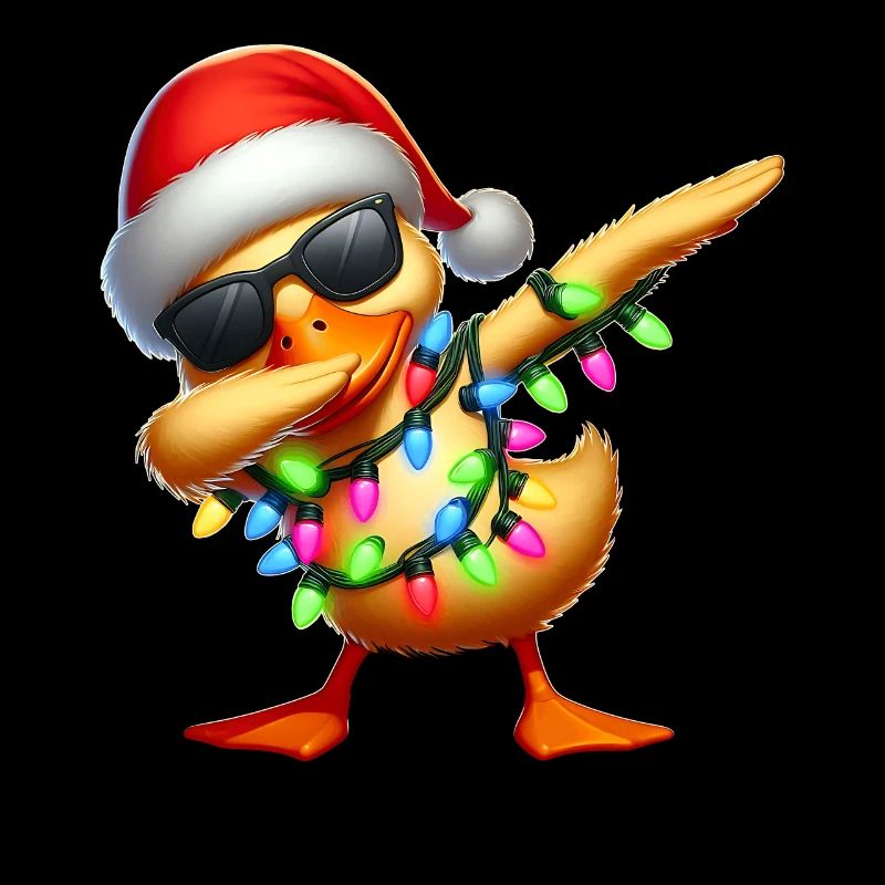 Polka Dot Duck Sunglasses Cute Christmas Xm
