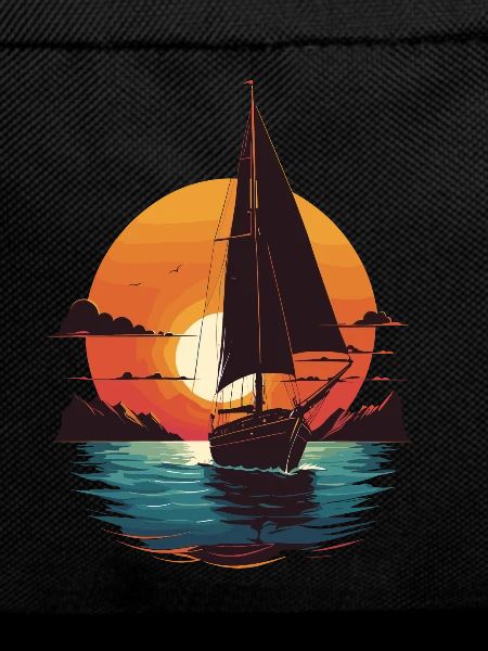 Sailing Adventure Sunset Sea