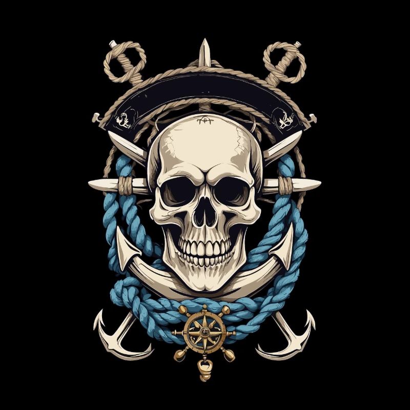 Costume de Pirate Drapeau Drapeau Jolly Roger