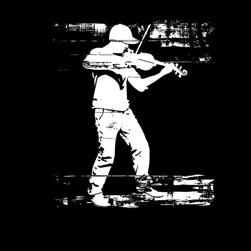 Violinist Skizze