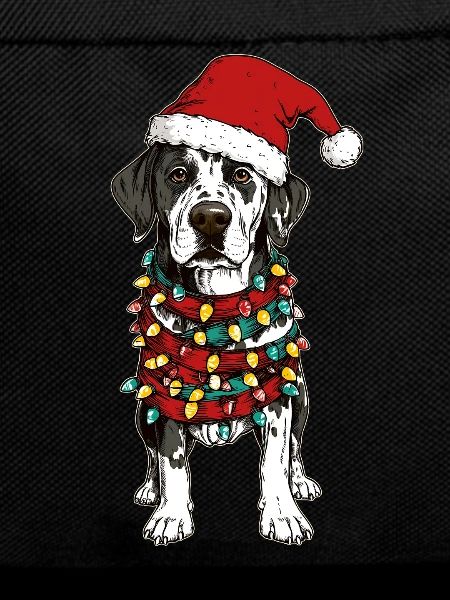 Dalmatian Christmas Hat Xmas