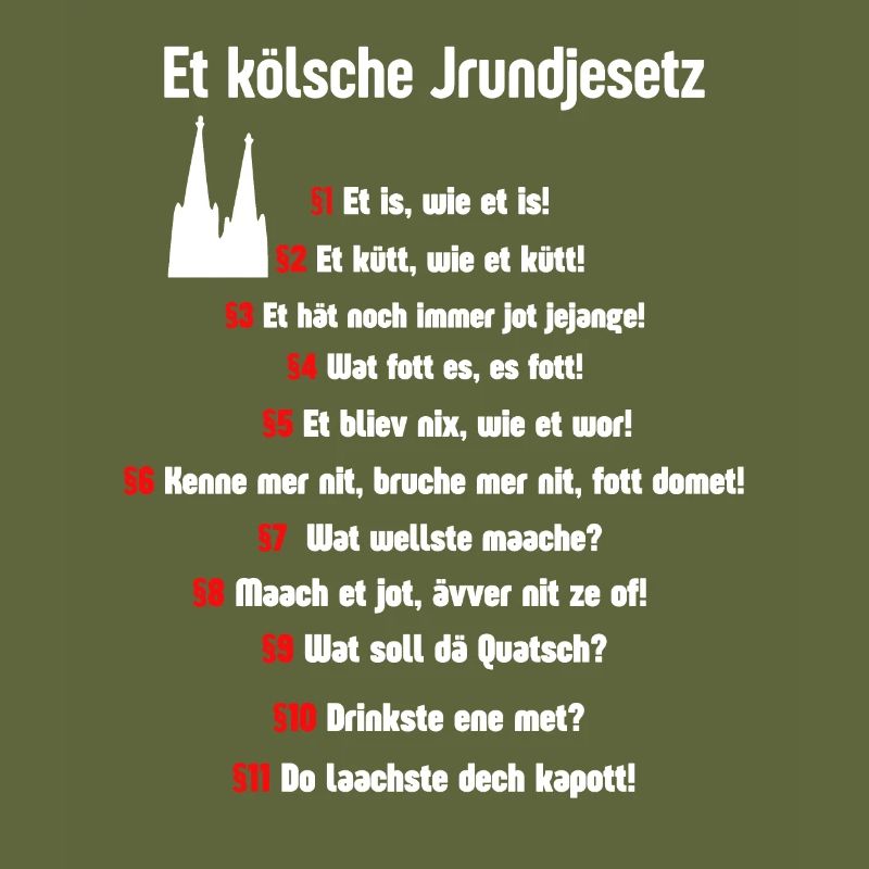 Carnival Cologne Basic Law Cologne Alaaf Cologne