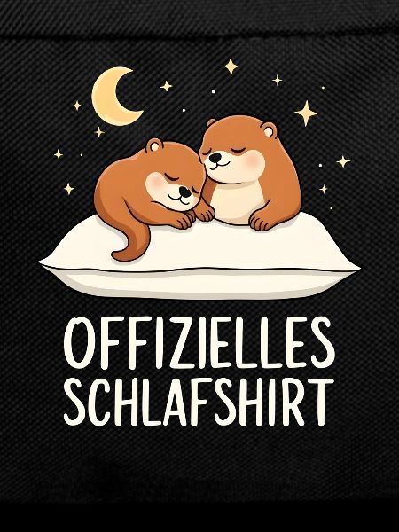 Official Otter Pair Sleep Shirt