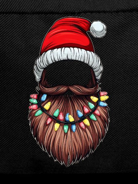 Beard Bearded Christmas Hat
