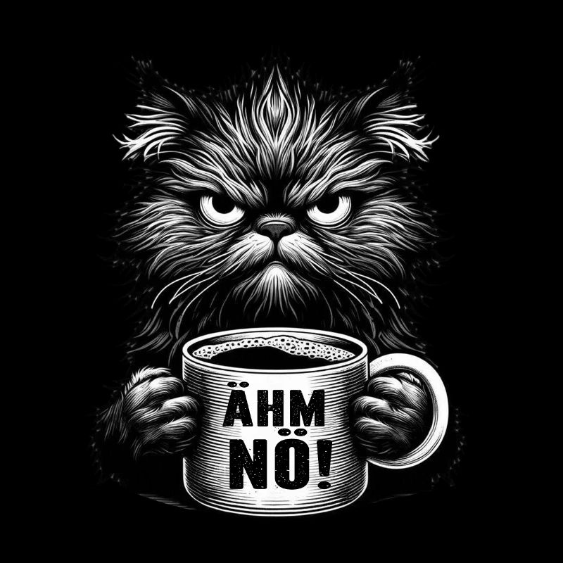 Um, Nope, Cat, Funny, Sarcastic, Tea, Coffee