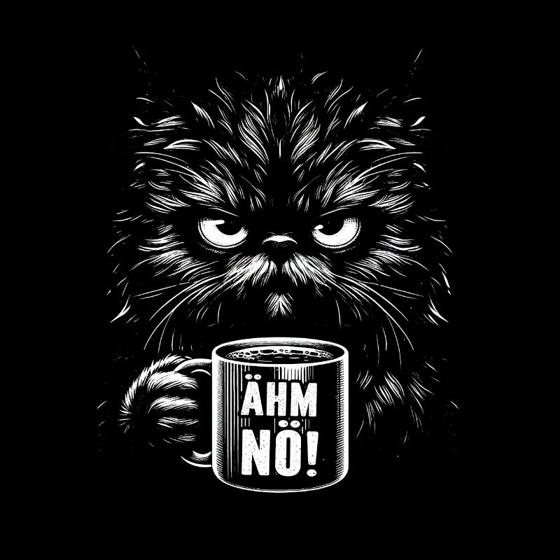 Um, Nope, Cat, Funny, Sarcastic, Tea, Coffee