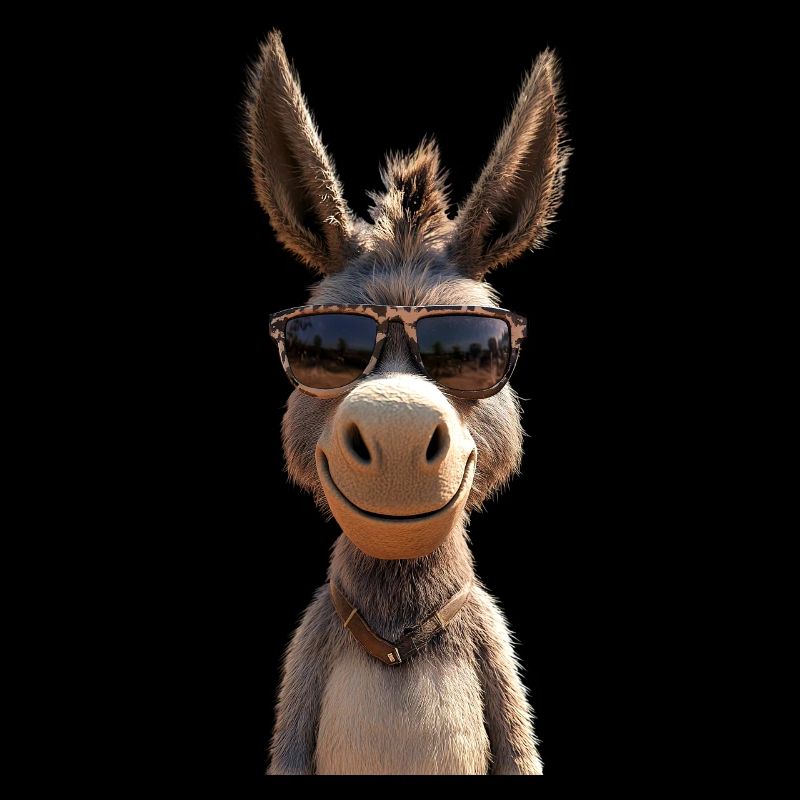 Esel Hausesel Donkey Reiten Stall Liebe Süßer Esel