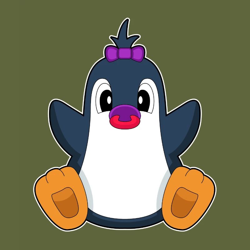 Penguin Baby Pacifier