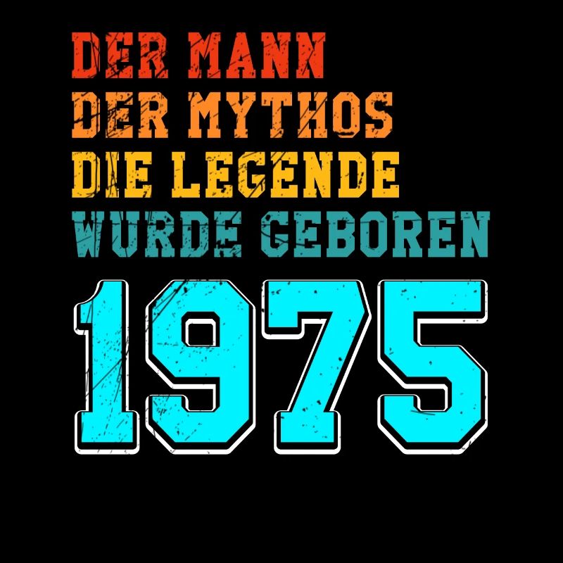 50. Geburtstag 1975 der Mann der Mythos die