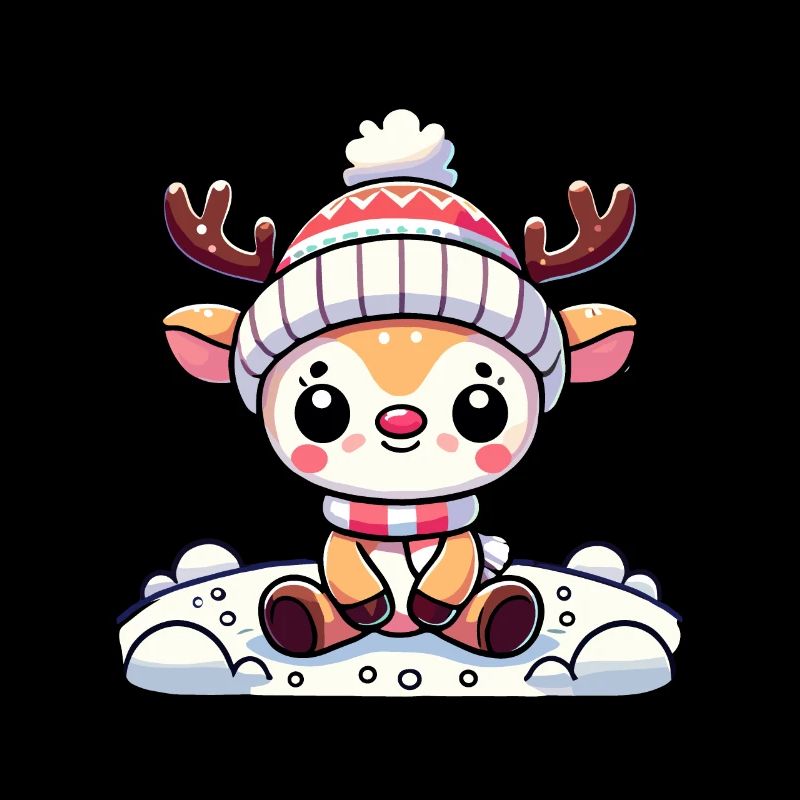 Noël mignon renne