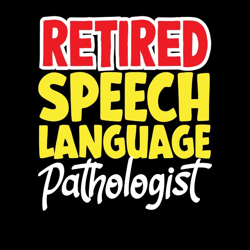 Retired speech therapist, speech therapist