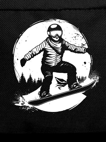 Snowboarder Drawing