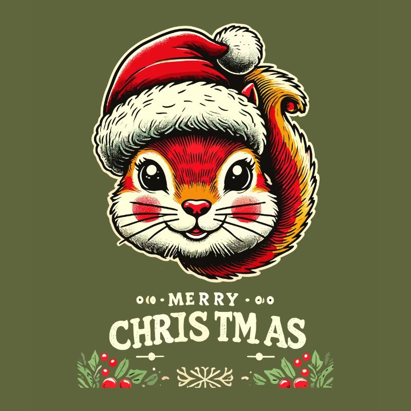 Merry Christmas Nutcracker Squirrel