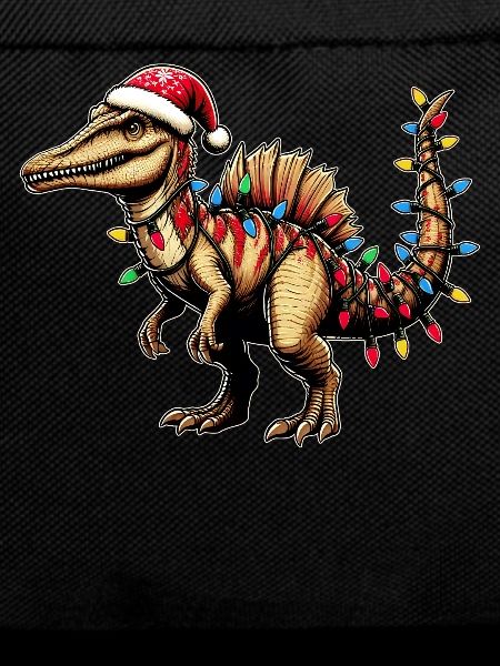 Spinosaurus Dinosaur Santa Hat Xmas