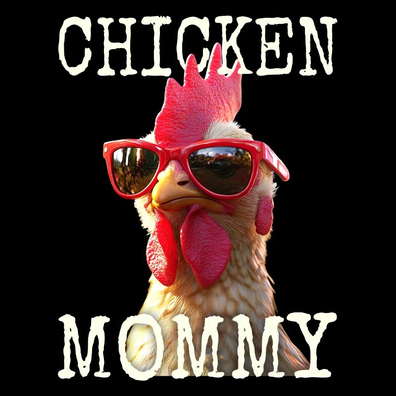 Chicken Mommy Huhn Mom Bäuerin Muttertag Hühner