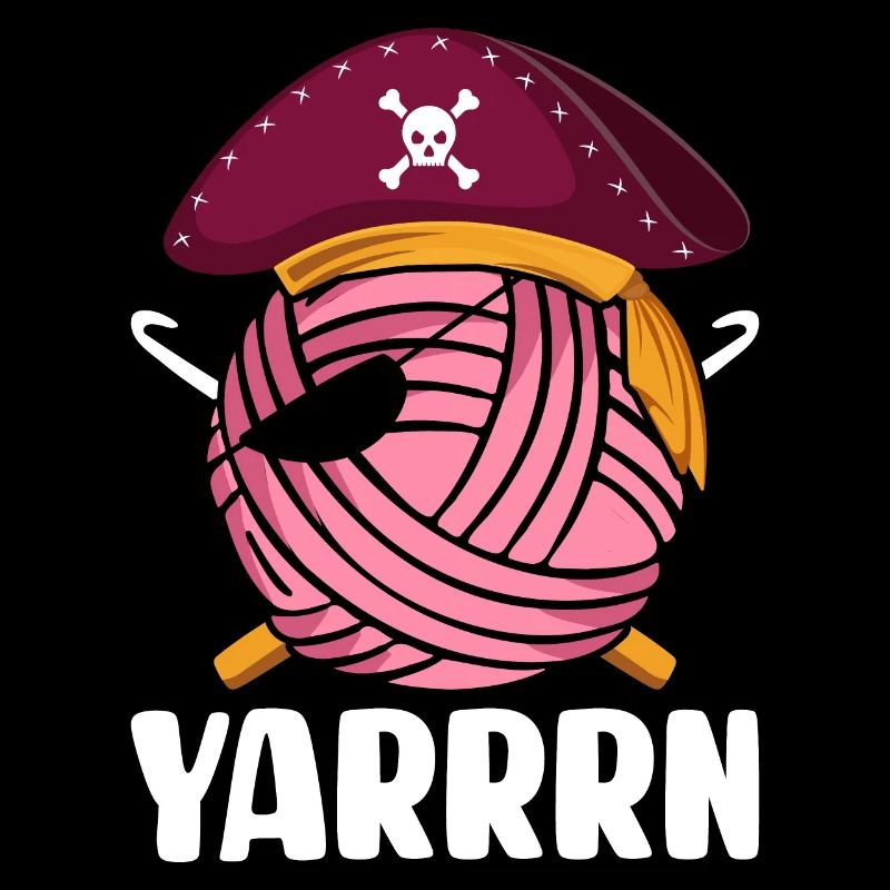 Crochet Knitting Yarn Lover Yarrrn