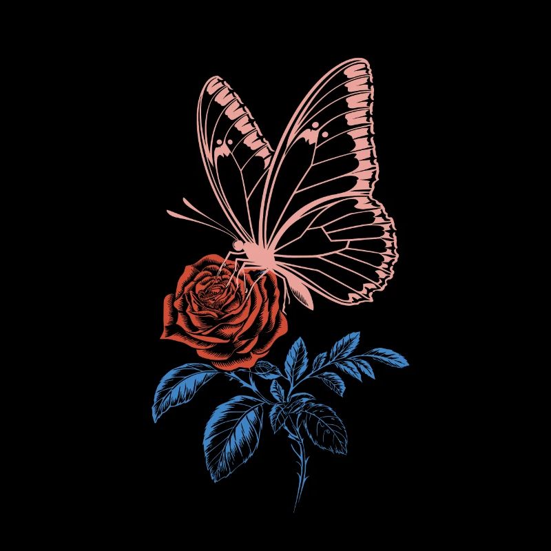 Papillon Rose