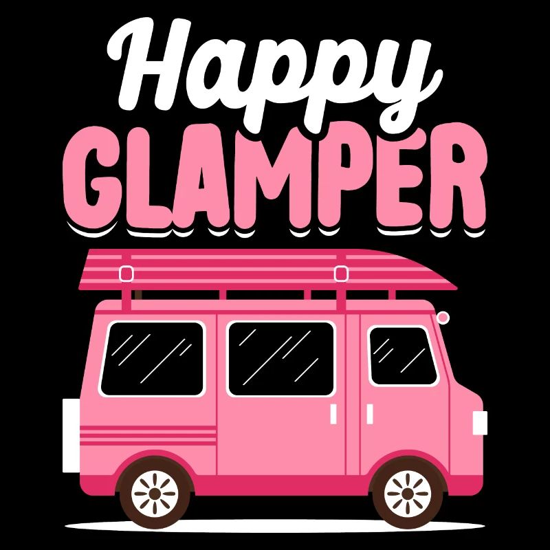 Camping Glamping Wohnmobil Camper Happy Glamper