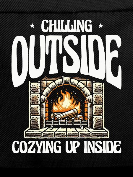 Chilling outside, cosy inside, wintry