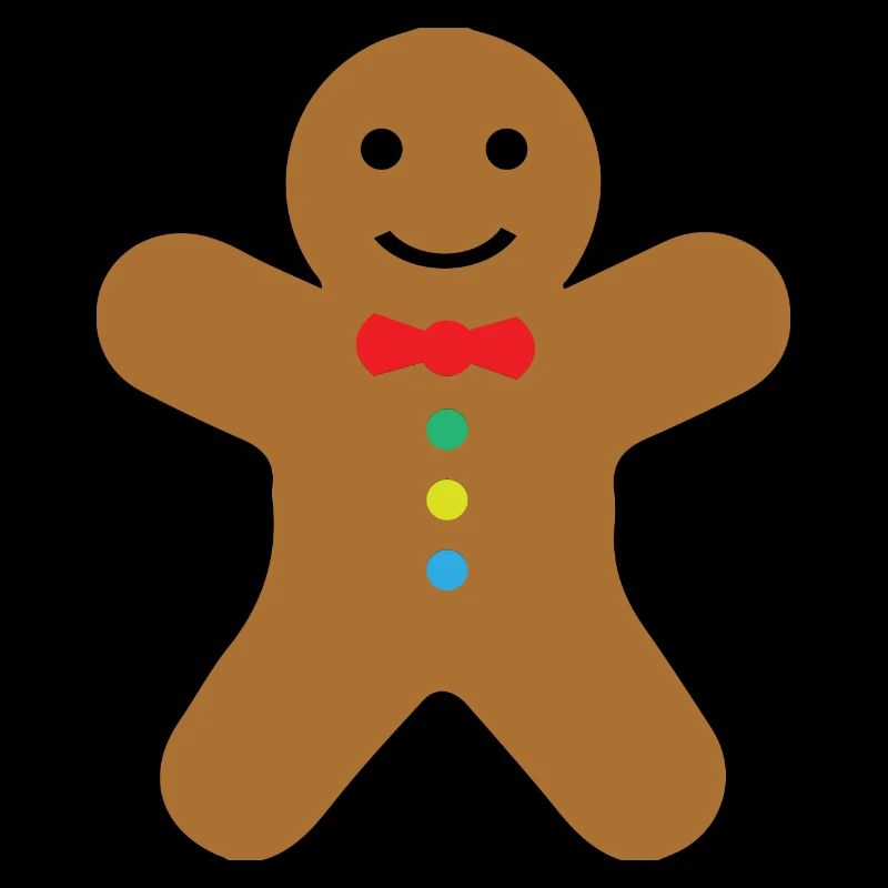 Funny Christmas Gingerbread Man