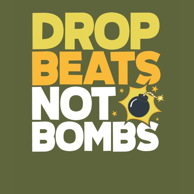 Techno Lover: Drop Beats Not Bombs Stil