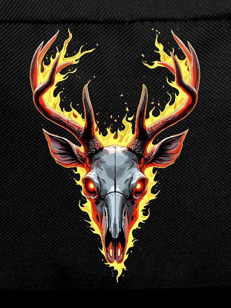 Antlers Deer Antlers Fire Flames