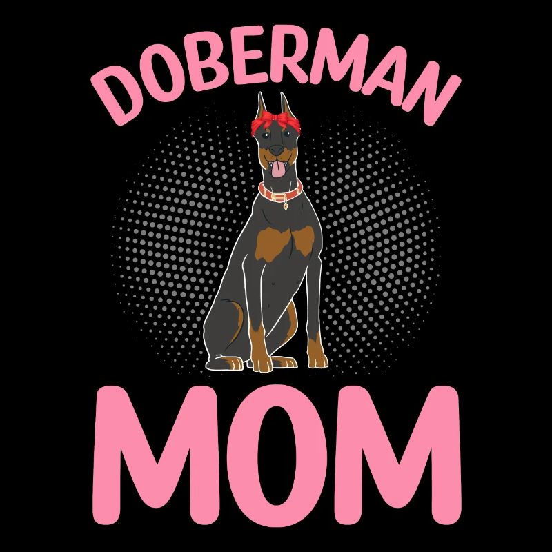 Doberman Mom Doberman Scarf