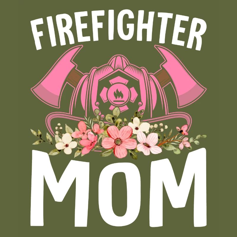 Feuerwehrmann Mama Brandbekämpfung
