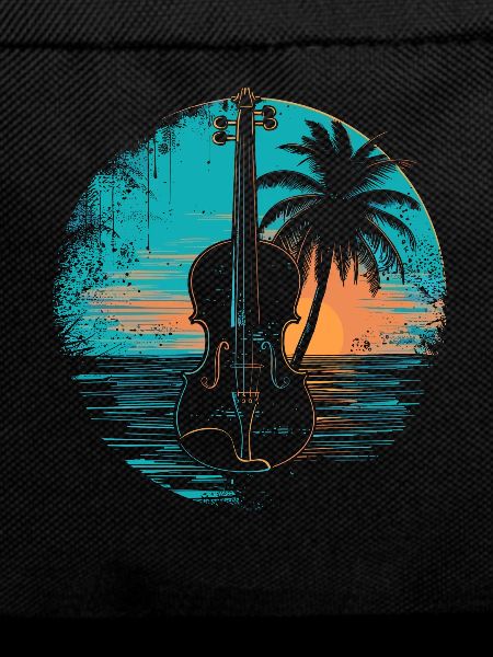 Violin Sunset