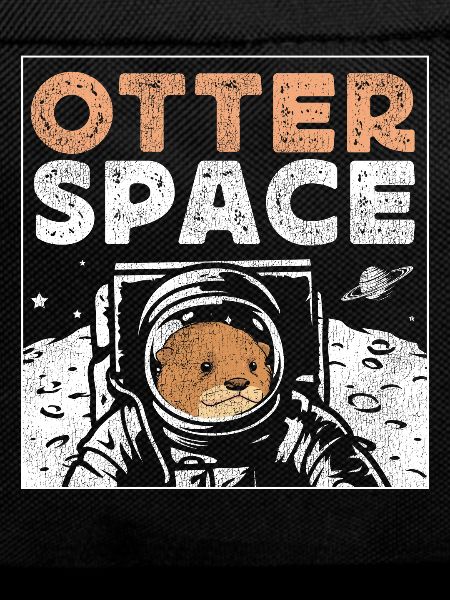 Otter Pun Space Science Astronaut