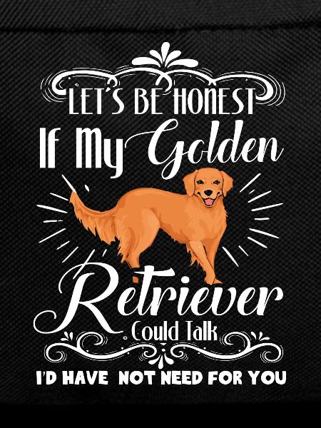 Funny Golden Retriever Dog