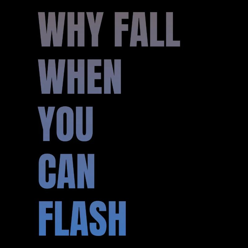 Why fall when you can flash boulderers