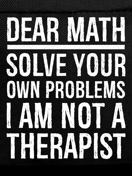 dear math funny shirt