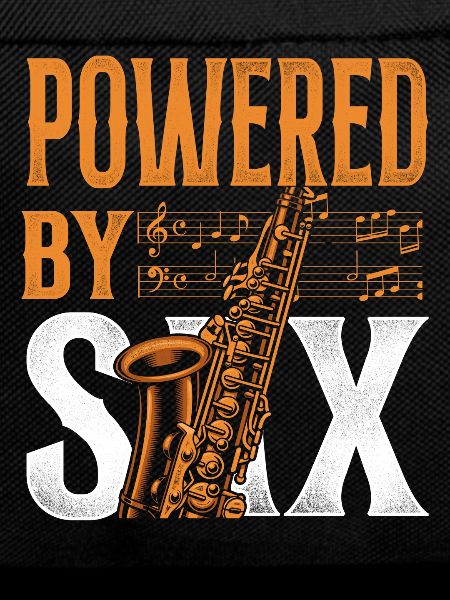 Saxophone Pun Powered By Sax