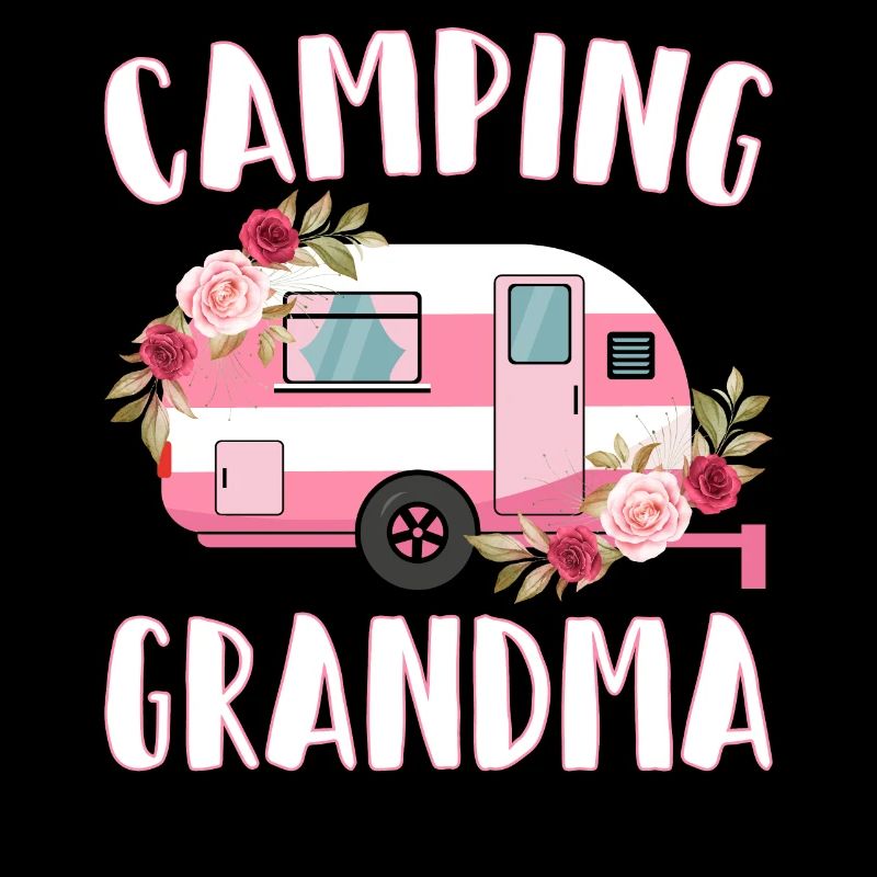 Motorhome Camping Grandma Caravan Glamping Camping