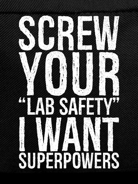 screw your lab safety