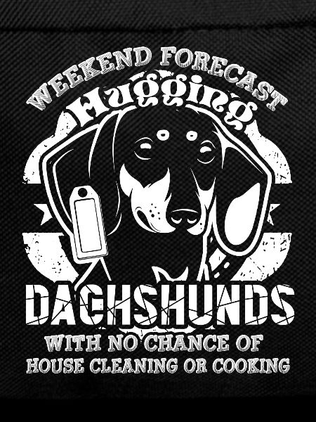 Hugging Dachshunds
