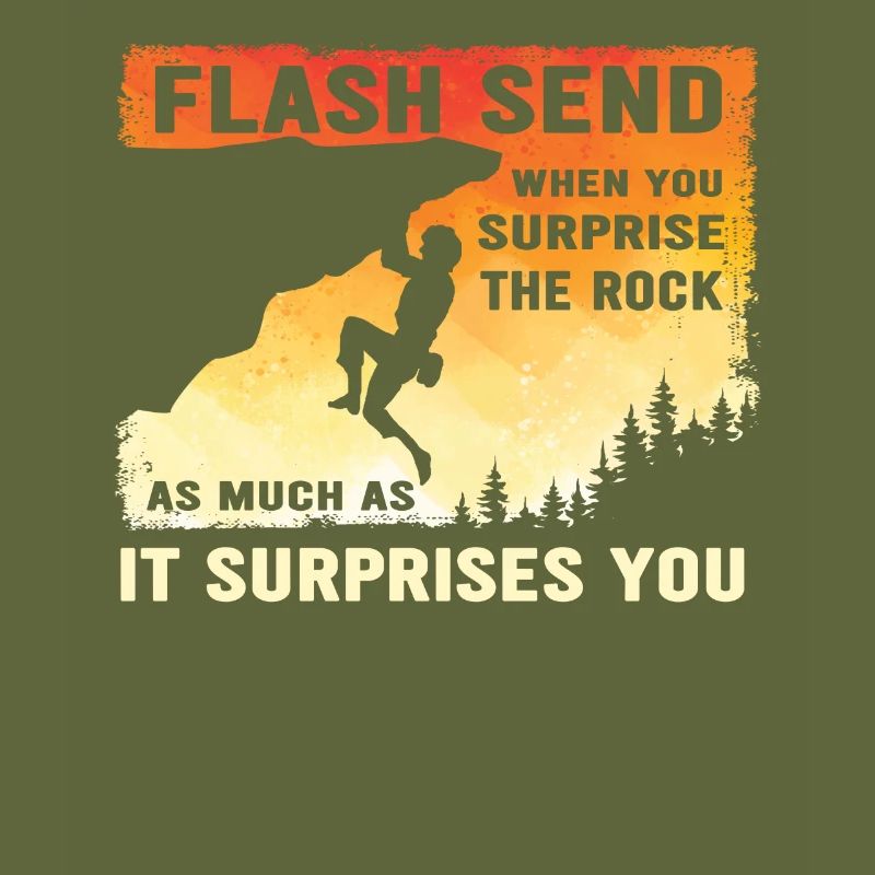 Boulderer Flash Send Bloc