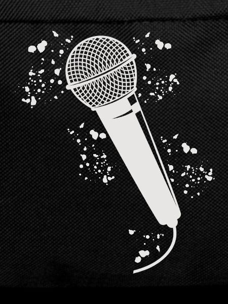 Microphone Poetry Slam Podcast Singer