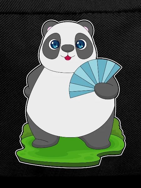 Panda Handheld Fan