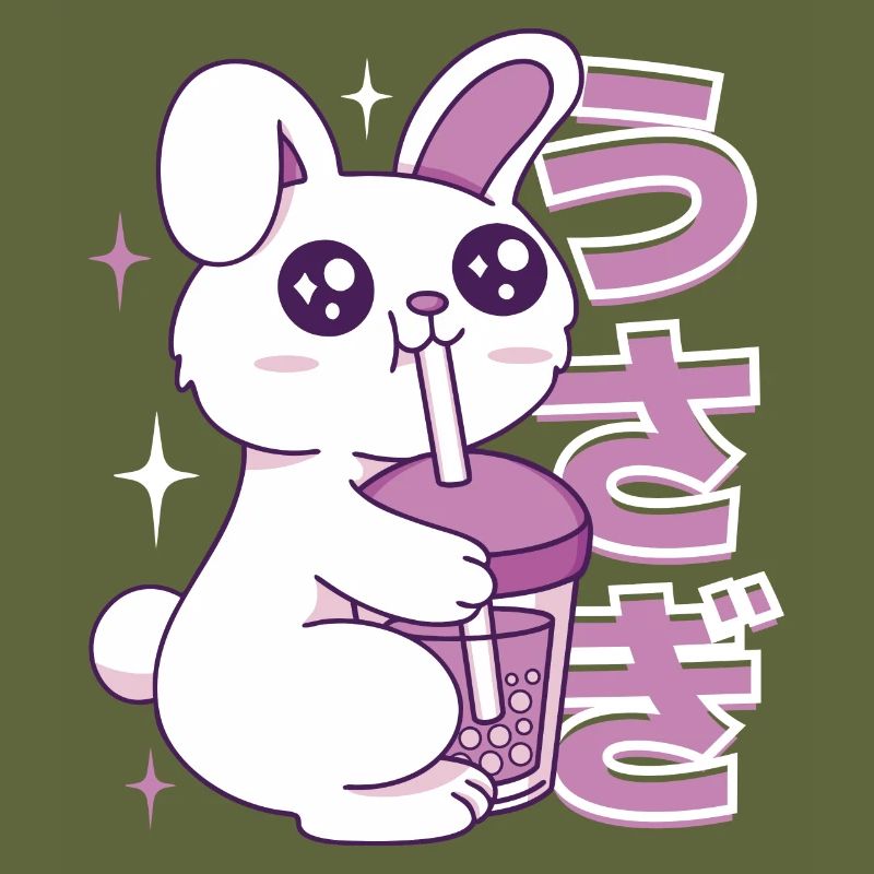 Kawaii Bunny Bubble Tea
