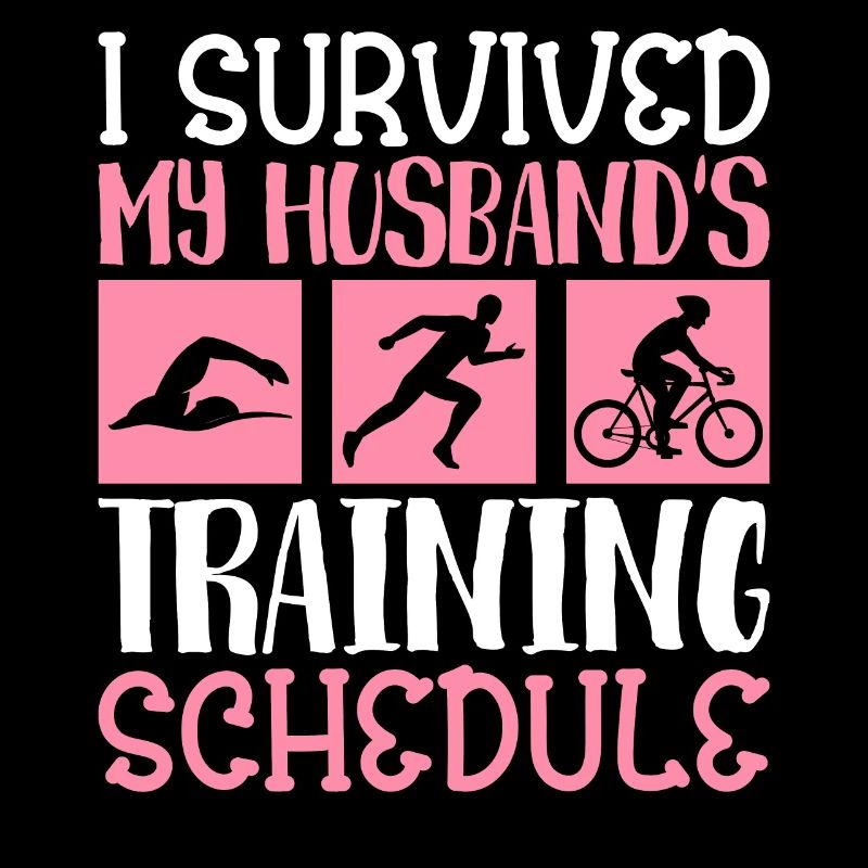 Triathleten Triathlon Survived Husband's Training