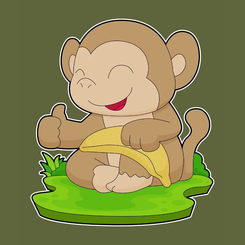 Singe Banane Fruit
