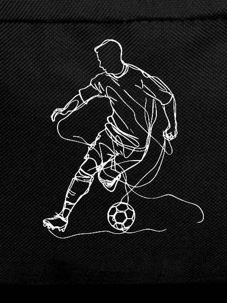 Fußballer Skizze