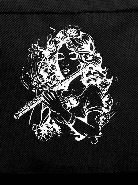 Flute Girl Drawing