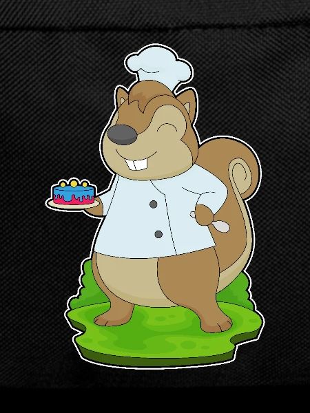 Squirrel Birthday Cake